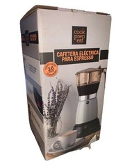 Cook Prep Eat Electric Espresso Maker Fresh In Less Than 10 Minutes Black &Amber