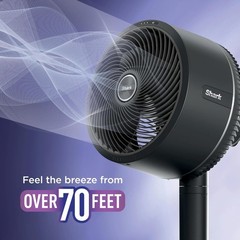 Shark R-UH205 FlexBreeze Indoor&Outdoor Fan,Pedestal&Tabletop,White-Refurbished