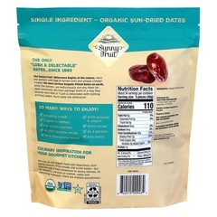 Sunny Fruit Organic Whole Dried Pitted Dates, 48 oz, FRESH – SHIPS SAME DAY