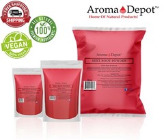 Beet Root Powder 2 lb Beta vulgaris Raw Non-GMO Nitric Oxide Remolacha en Polvo