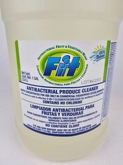 FIT Produce Wash, Organic Fruit & Vegetable, 1 Gallon *MAKES 128 GAL Concentrate