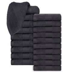 Ample Decor Wash Cloths Pack of 10/20/50 100% Cotton High Absorbency Soft