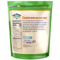 Blue Diamond Whole, Raw, Natural Almonds, 25 Oz