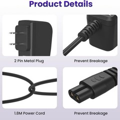 1PCS 14.4V-0.3A Output Charger Fit For Bissell Vacuum Cleaner 2390 2390A