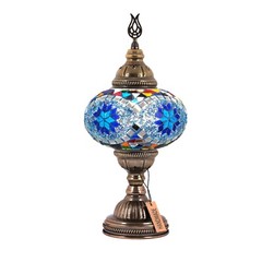 Turkish Lamp, Mosaic Morocan Desk Lamp, Asylove Turkish Authentic Lighting