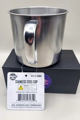 (2) Stainless Steel Cup 18 FL OZ. (550ML) (Pair) Camping Mug