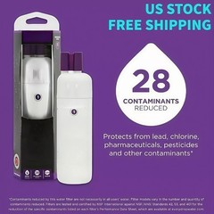 2Pack For ΕDR1RXD1 Refrigerator ICE Wate Filter 1 Replacement NEW White US STOCK
