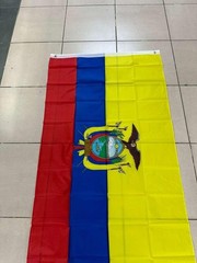 Large 3×5 ft Ecuador flag Double Sided Ecuadorian Country Parade Yard Flag