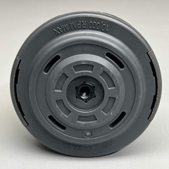 Arborless Trimmer Head with Green Knob and Grey Cover and Base 10,000 RPM Max 31