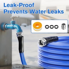 30FT 360Days Fresh Water Hose for RV, Drinking Water Safe & -45°F 2 in 1 Heated
