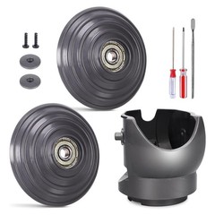 Ball Wheel+Vacuum Head Connector for Dyson V10 V11 V15 High Torque Cleaner Head
