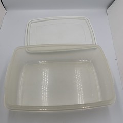 Vintage Rubbermaid 17 Cup Rectangle Servin Savers Set of 2 – 1 NOS