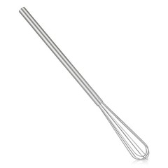 Small Whisk, 9.8in Stainless Steel Whisk Tiny Skinny Whisk for Cooking