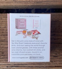 YES WAY ROSE’ MINI KIT WITH DRINK RECIPES AND MORE! Wine Charms Stirrers New