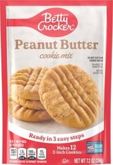 Peanut Butter Cookie Mix, Makes twelve (12) 2-inch Cookies, 7.2 oz.