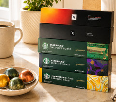 Nespresso Vertuo Coffee Pods 50 Count Variety Pack Starbucks Melozio Ginseng