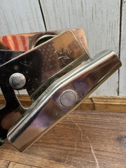 VTG Swing-A-Way Manual Can Opener Dark Green Grips Handles Bottle Opener 7” USA