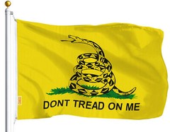 3×5 Feet Dont Tread on Me Gadsden Flag Gadsden Tea Party Polyester by G128