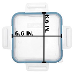 Snapware 8704-PC 4-Cup Total Solutions Lid w/ Blue Spruce Gasket