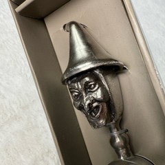 BKP Halloween Witch Metal Ice Scoop BarwareParty Entertain Silver India NEW