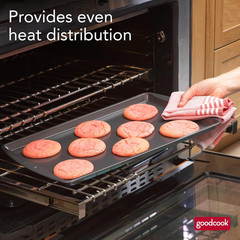 Everyday Nonstick Steel Baking Sheet, 17 X 11-Inch, Gray
