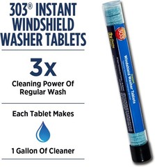 303 (230395) Products Automotive Instant Windshield Washer – 3x Cleaning Powe…