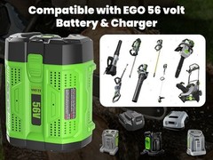 1~2PACK 56V 12.0Ah upgrade For EGO BA5600T Power + 56V 10Ah Lithium New Battery
