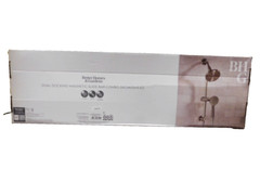 Better Homes & Gardens Dual Docking Magnetic Slide Bar Combo Showerhead-Satin