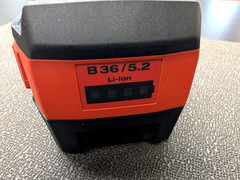 HILTI B 36/5.2 Ah Li-ion CPC High Capacity Lithium ion Battery 36V- FREE SHIP