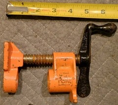 Pony Jorgensen USA 5003 or Rockler 3/4″ Pipe Clamp Set 2pcs Both Ends You Choose