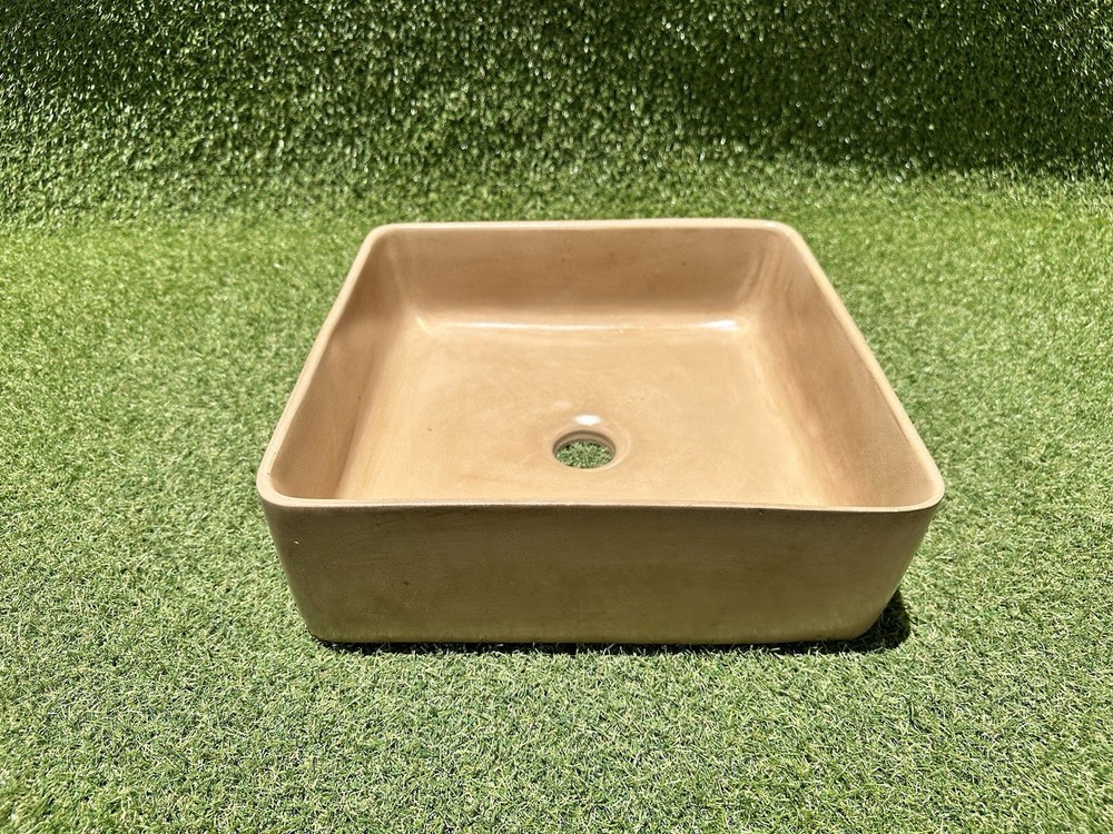 CONCRETE SINK HANDMADE VINTAGE VESSEL (32)