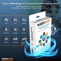 The Water Testing Kit for Drinking Water, Well and Tap Water, Sensitive Lead…