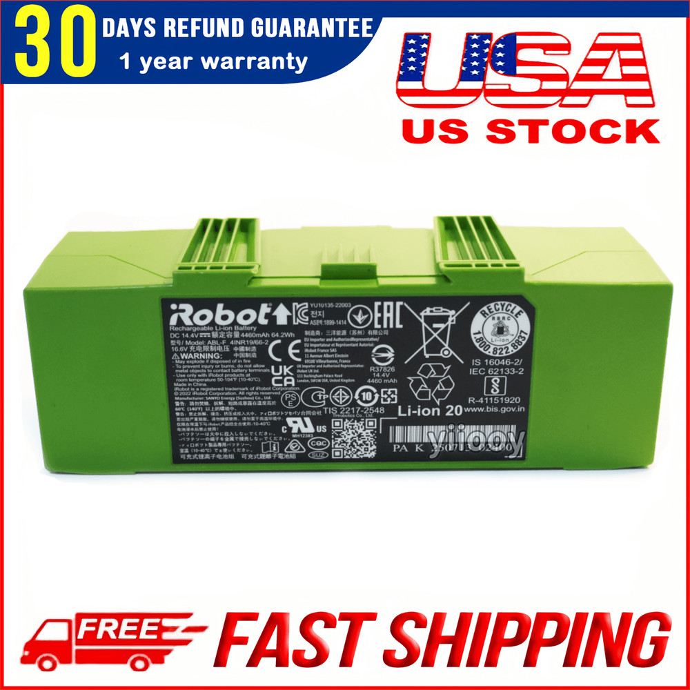 Original ABL-F Battery for iRobot Roomba J5+ J6+ J7+ J8+ J9+ i8+ i7+ i6 i4 i3 i1