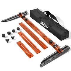 Orange Stair Tread Template Tool – 72” Precision Measuring Tool