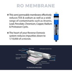 150 GPD GPD RO Membrane Water Filter Reverse Osmosis Membrane Element 12″ x 2″