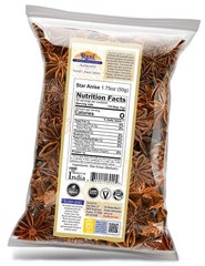 Rani Star Anise Seeds, Whole Pods (Badian Khatai) Spice 1.75oz (50g)