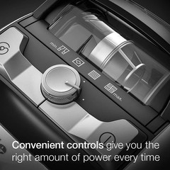 Miele Boost CX1 Lotus White Compact Bagless Canister Vacuum SNRE0
