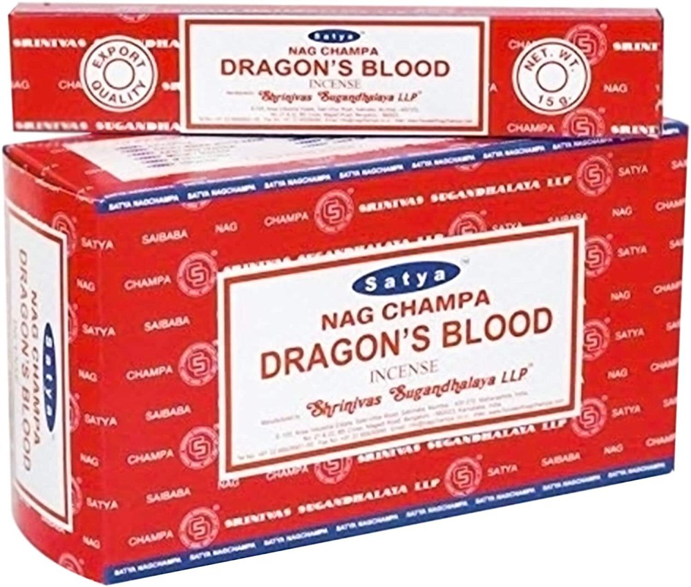Satya Sai Baba Nag Champa Dragon Blood Incense Sticks Fragrance Agarbatti