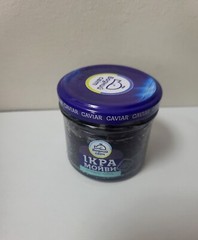 Capelin Black Caviar 100g 3.53oz Ukraine Capelin Roe