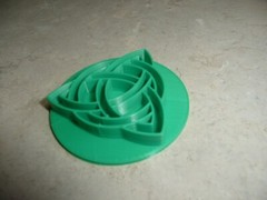 TRINITY TRIQUETRA CELTIC KNOT COOKIE STAMP EMBOSSER MADE IN USA PR4450