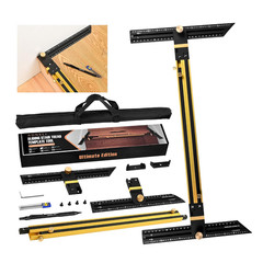 Stair Tread Template Tool (Brass/Black) Stair Tread Measuring Tool – Stair Tread