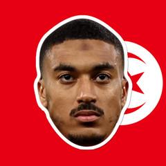 Tunisia Coast National Team Big Head Cutout – Ali Abdi, Anis Ben Slimane