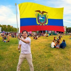 “ECUADOR” flag 2×3 ft polyester banner sign Ecuadorian Latin America UN