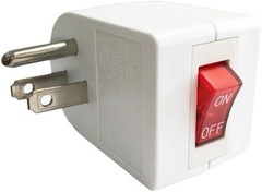 2 – 3 or 4 Packs Grounded Wall Outlet Adapter with On/Off Switch