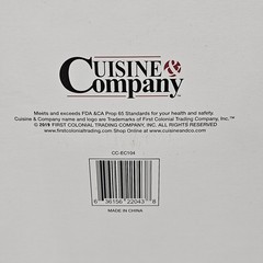 Cuisine & Company 2.5 Qt Enameled Cast Iron Saucepan Red Lid Gas Electric Stove