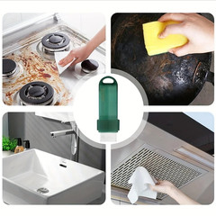 1pc Green Reusable Rust & Lime Stain Remover Cleaning Eraser Tool – NEW