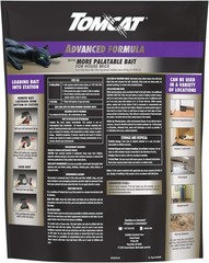 Tomcat Advanced Formula Mouse Killer with Refillable Bait Station + 12 Refills