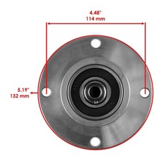 Deck Spindle w/ Pulley Blade for Bad Boy MZ & MZ Magnum 54″ 2015-2024