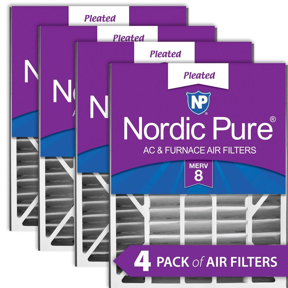 Nordic Pure 20x25x5 (19_3/4 x 24_1/4 x 4_7/8) Air Bear Replacement 255649-102…