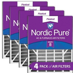 Nordic Pure 20x25x5 (19_3/4 x 24_1/4 x 4_7/8) Air Bear Replacement 255649-102…